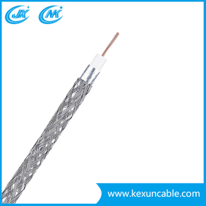 Factory 1.02mm Copper/CCS RG6 CCTV Cable Antenna Cable with Ce/CPR/ISO/RoHS