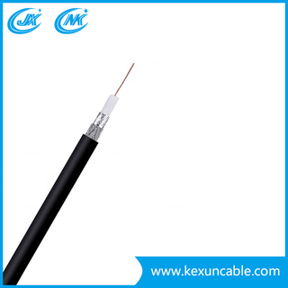 Low dB Loss Rg59 Coaxial Cable for CATV CCTV Surveillance System White Jacket