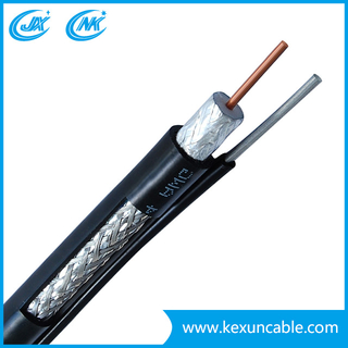 CATV/CCTV Hot Sale Rg59 Rg11 RG6 Coaxial Cable with F Connector ISO RoHS Ce CPR Electronic Communication Cable
